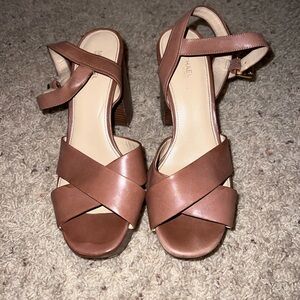 Michael Kors Brown Platform Heel